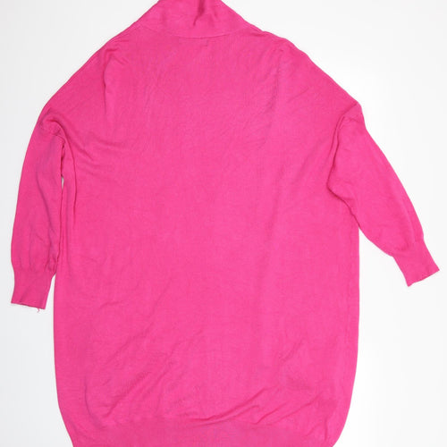 Atmosphere Womens Pink   Cardigan Jumper Size 16  - Longline Cardigan