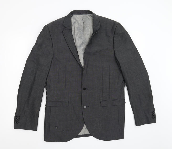 NEXT Mens Grey Jacket Suit Jacket Size 40
