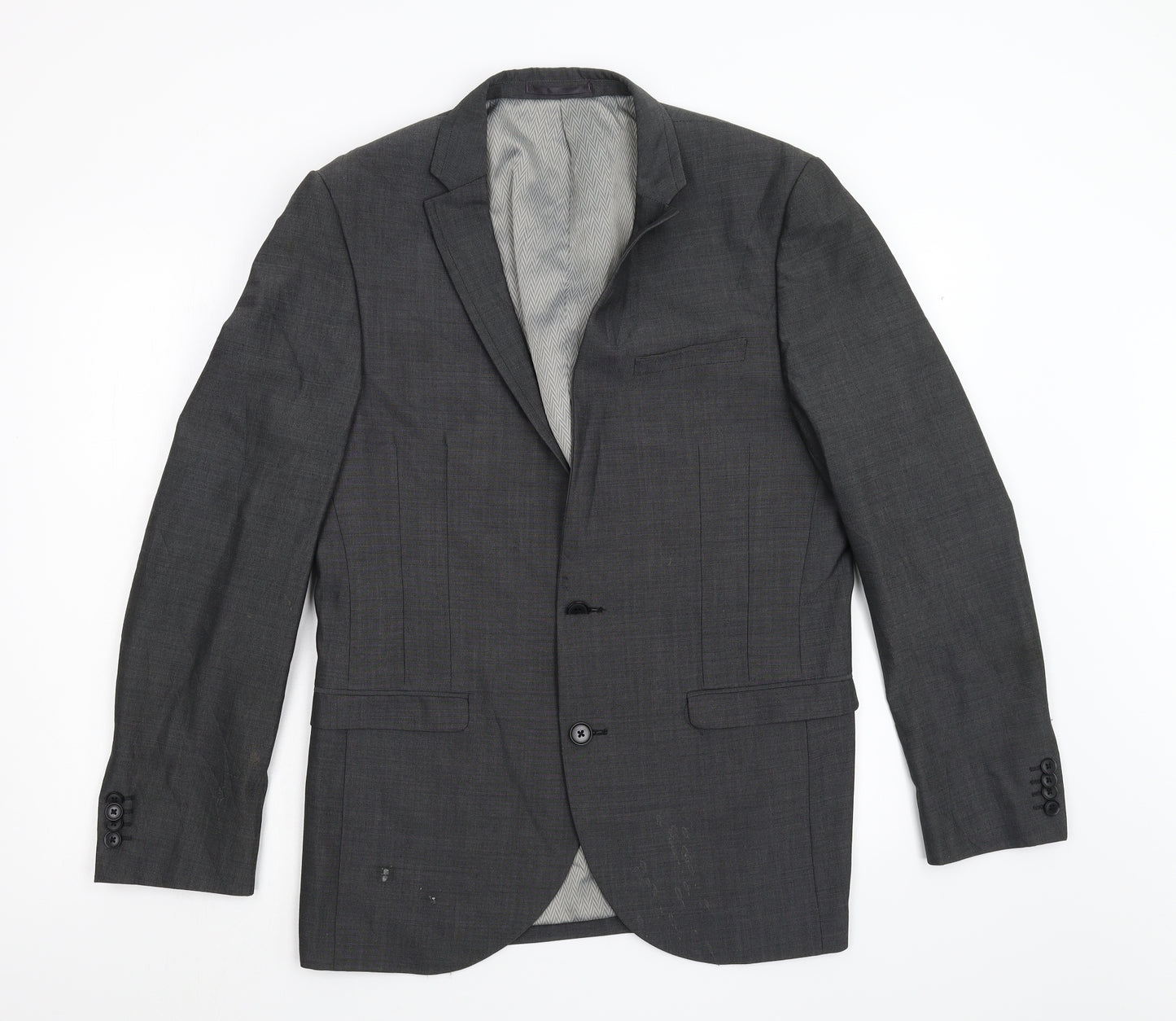 NEXT Mens Grey   Jacket Suit Jacket Size 40