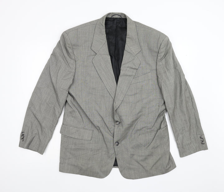 Claude Philipp Clothing Company Mens Grey   Jacket Suit Jacket Size 42