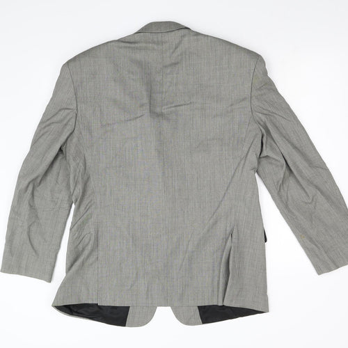 Claude Philipp Clothing Company Mens Grey   Jacket Suit Jacket Size 42