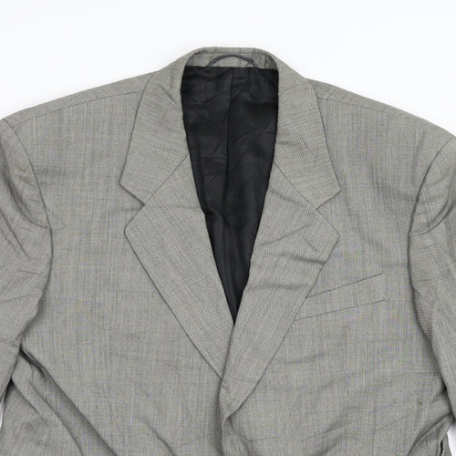 Claude Philipp Clothing Company Mens Grey   Jacket Suit Jacket Size 42