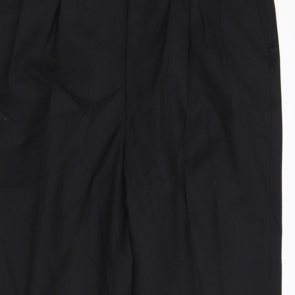 Premiere Mens Black   Trousers  Size 36 L31 in