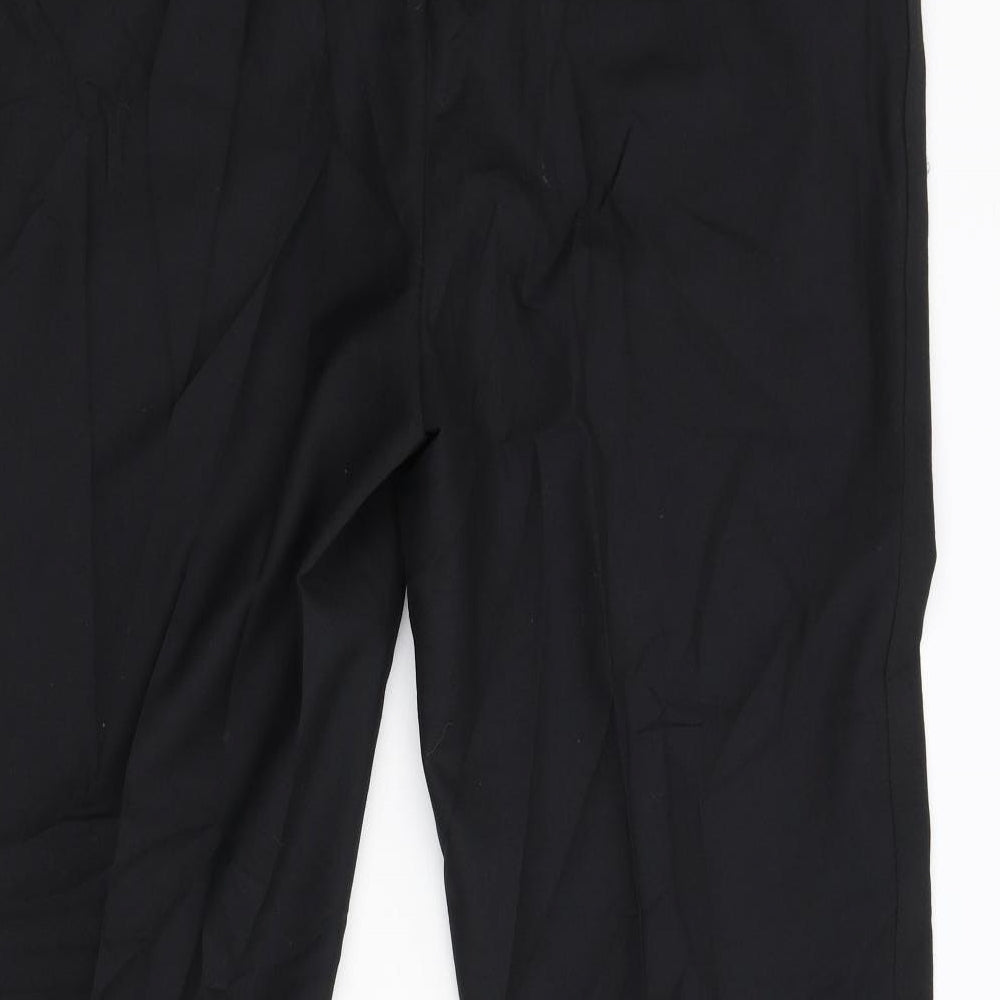 Premiere Mens Black   Trousers  Size 36 L31 in