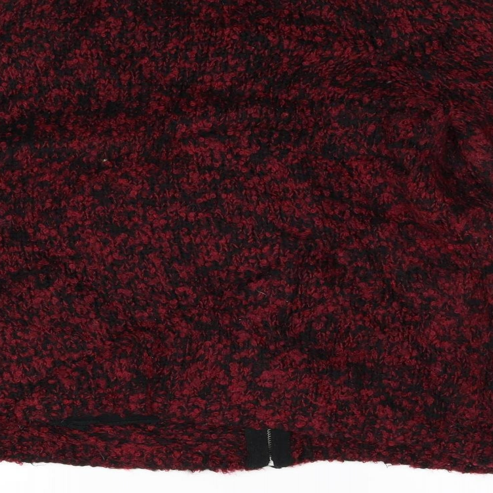 M&S Womens Red   Jacket Coatigan Size 16