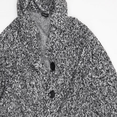 NEW Collection Womens Grey   Overcoat Coat Size XL