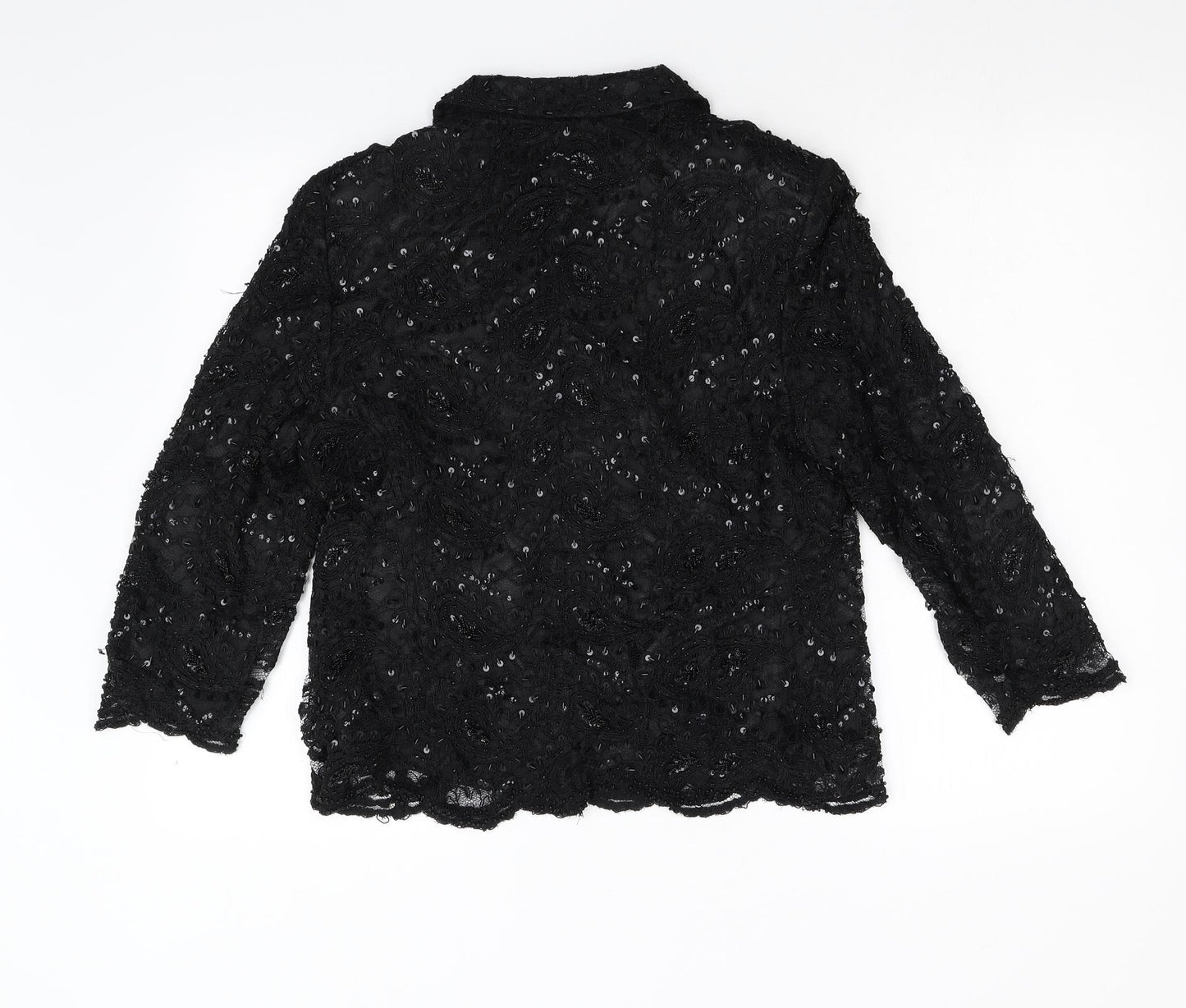 Precis Petite Womens Black   Jacket  Size 16