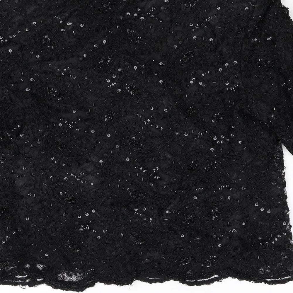 Precis Petite Womens Black   Jacket  Size 16