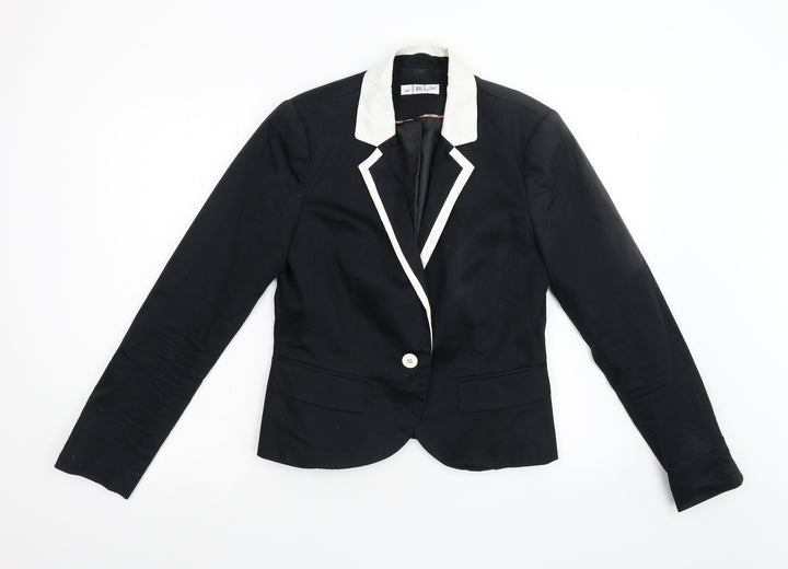 BAF Womens Black   Jacket Blazer Size 38