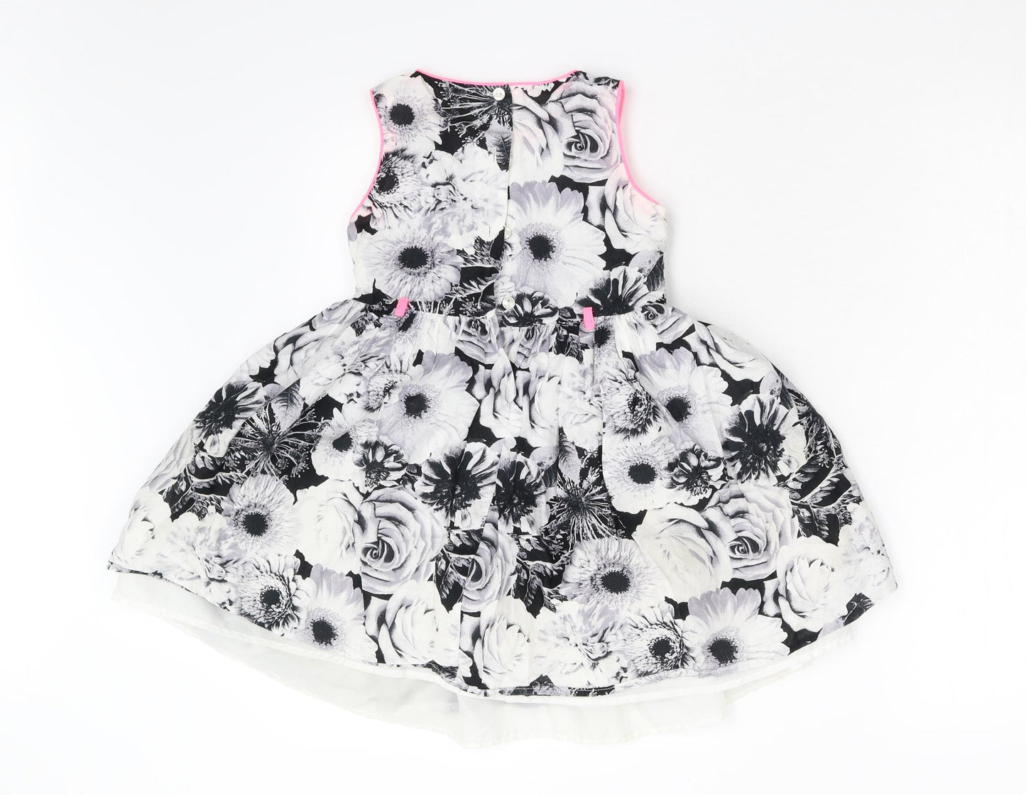 TU Girls Multicoloured Floral  Fit & Flare  Size 6 Years