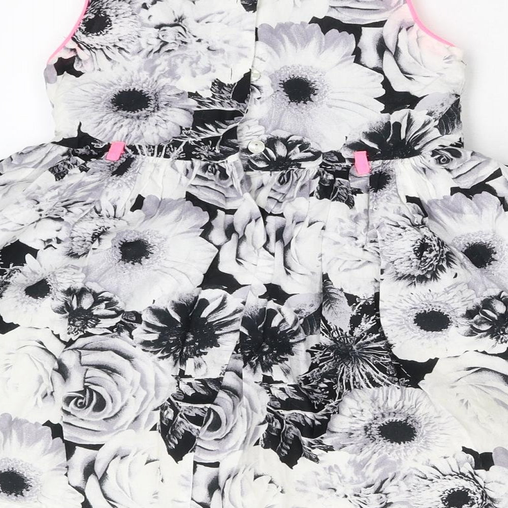 TU Girls Multicoloured Floral  Fit & Flare  Size 6 Years