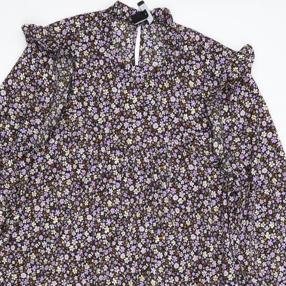 New Look Womens Multicoloured Floral  Shift  Size 14