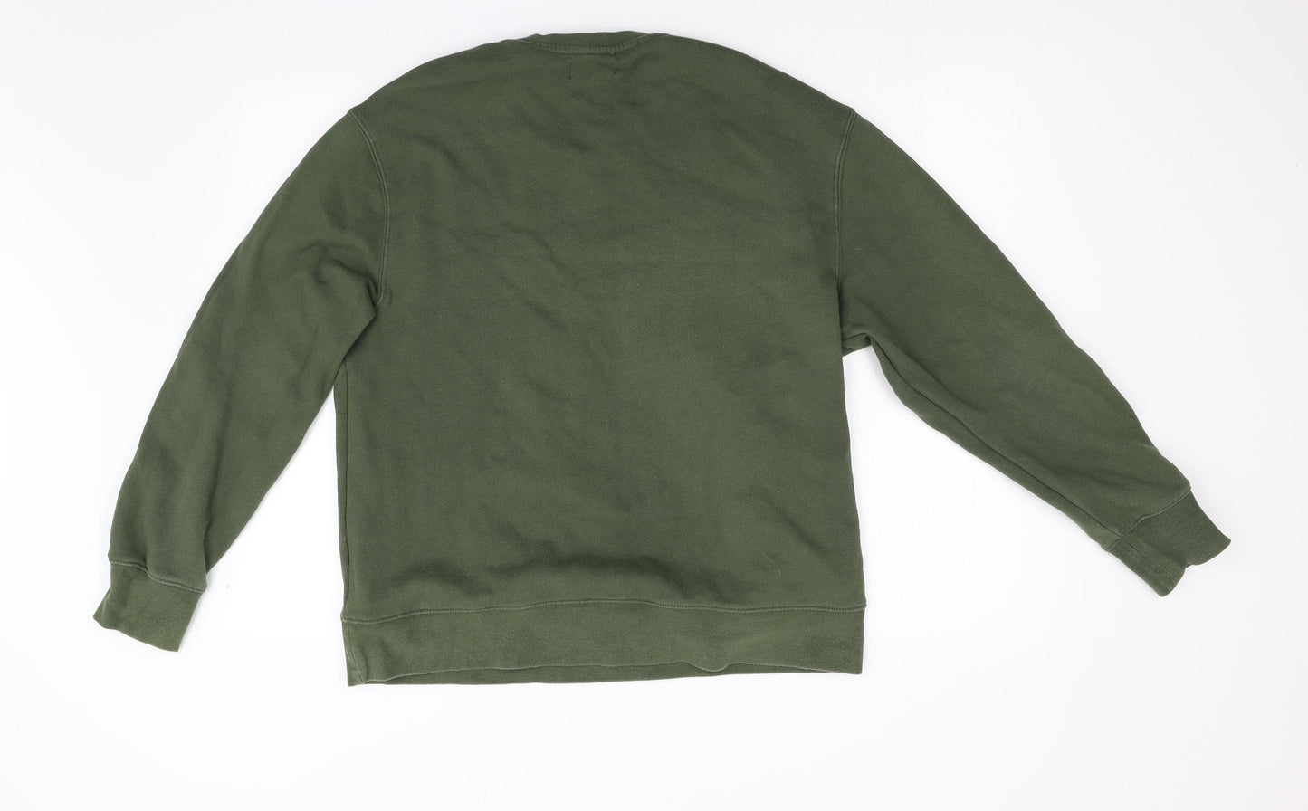 Topman Mens Green   Pullover Sweatshirt Size M