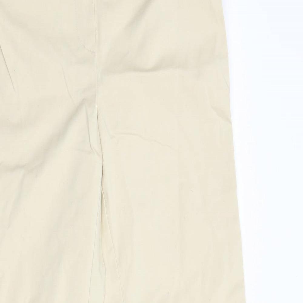 M&S Womens Beige   Trousers  Size 10 L32 in