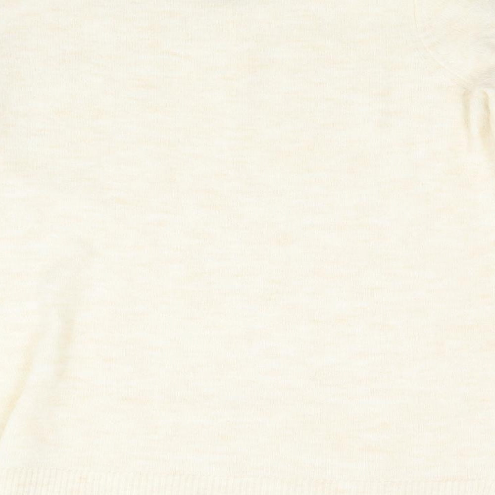 George Womens Beige  Knit Pullover Jumper Size 14