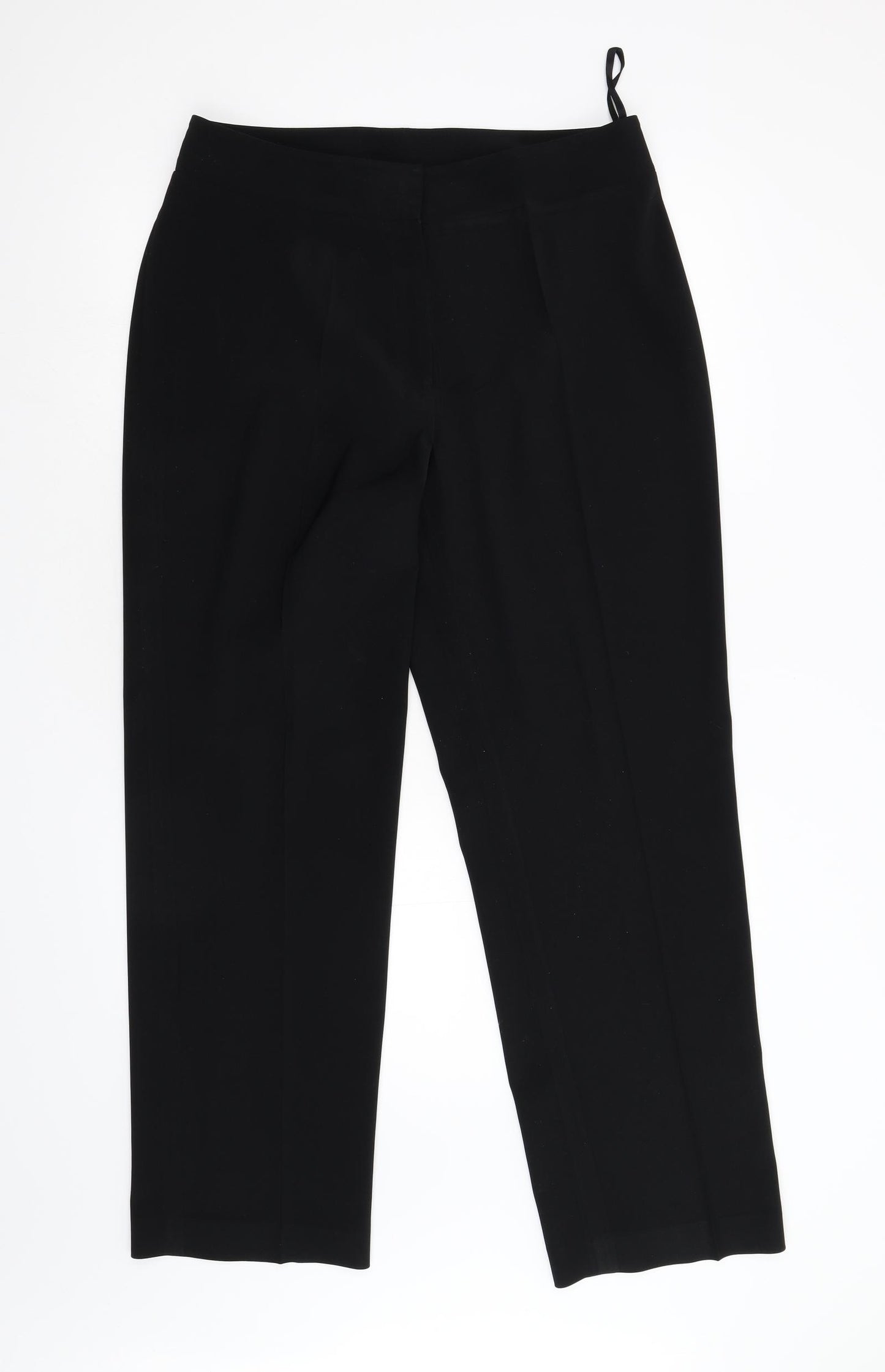 Per Una Womens Black   Trousers  Size 16 L29 in