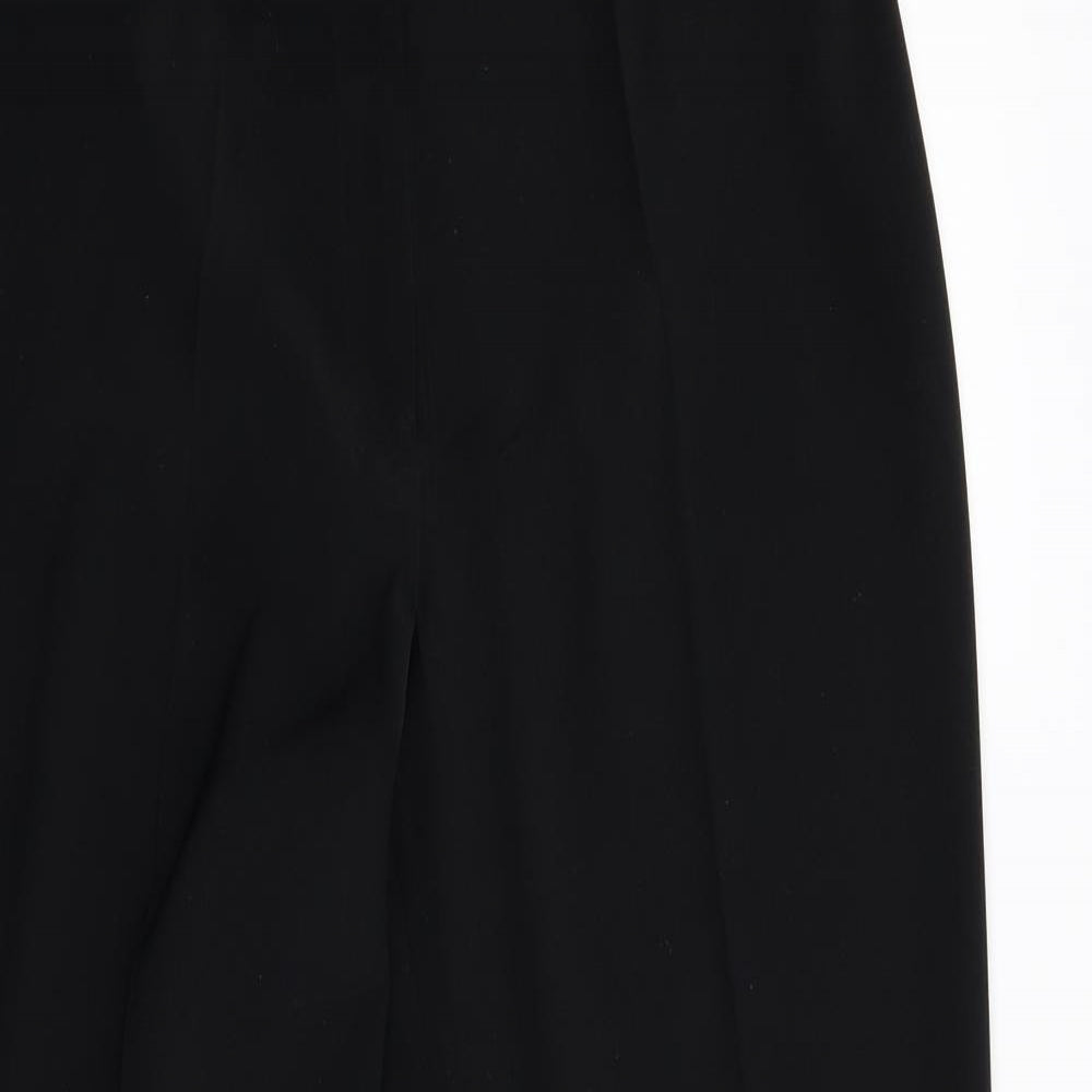Per Una Womens Black   Trousers  Size 16 L29 in