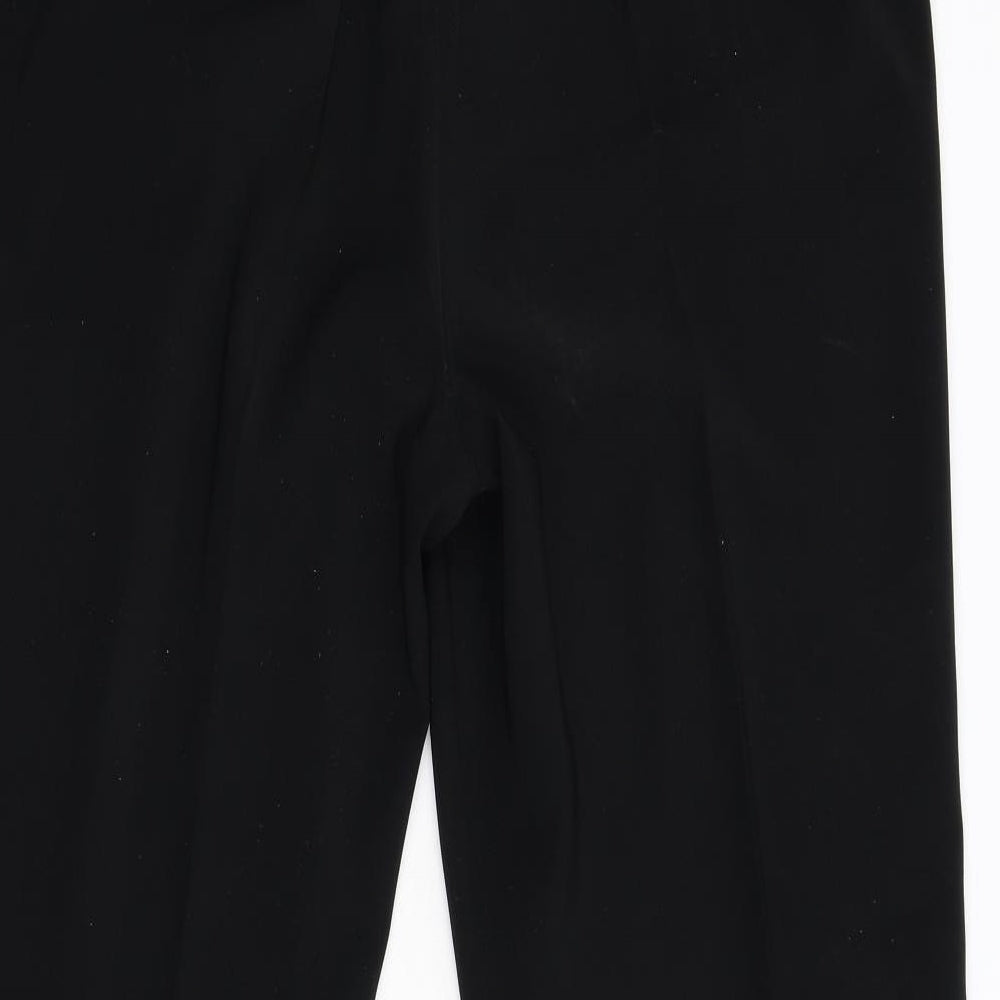 Per Una Womens Black   Trousers  Size 16 L29 in