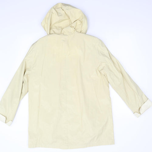 D Day Wear Womens Yellow   Overcoat Coat Size 14