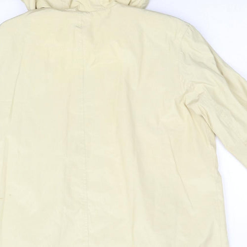 D Day Wear Womens Yellow   Overcoat Coat Size 14