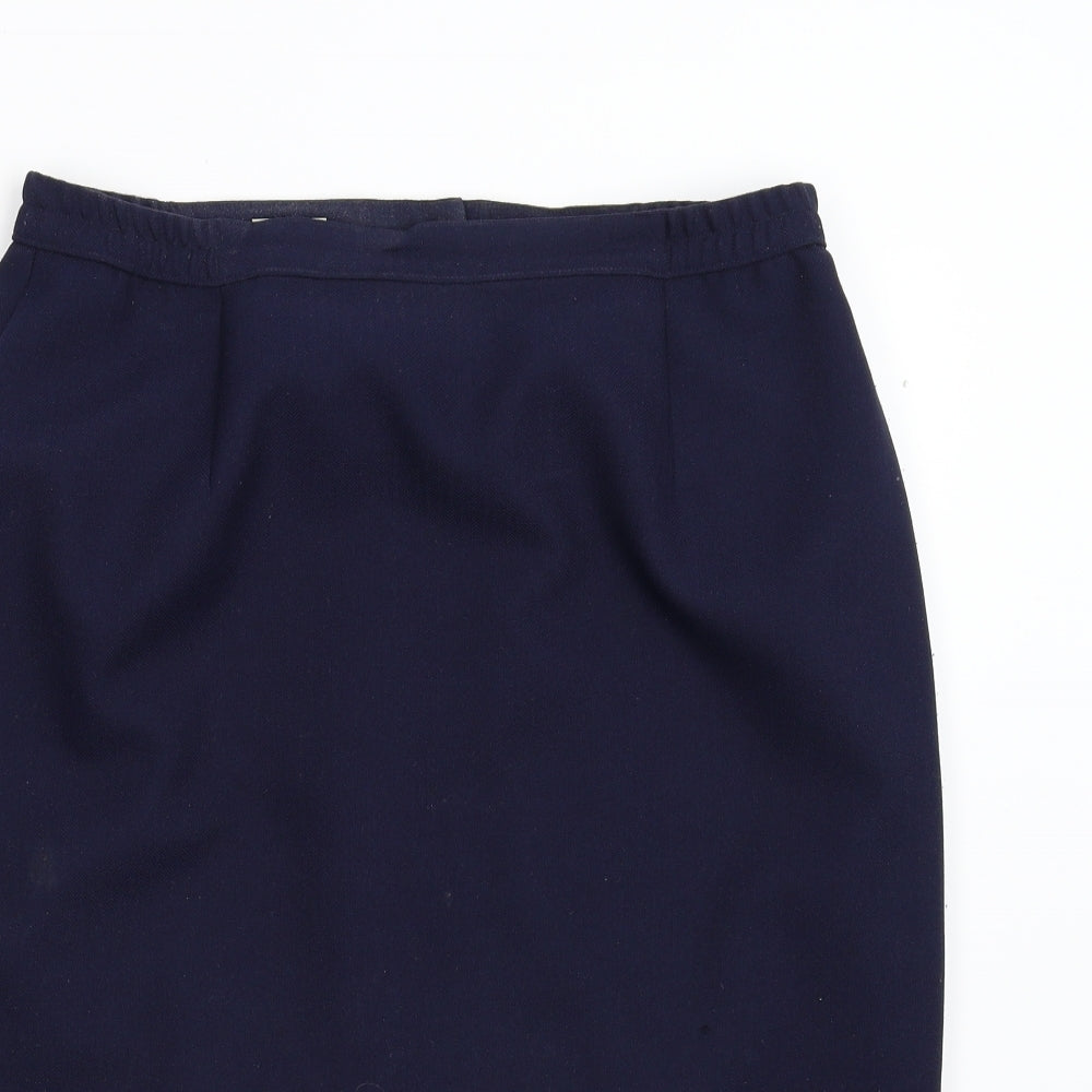 Eastex Womens Blue   Straight & Pencil Skirt Size 16