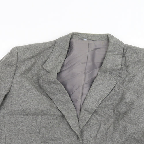 M&S Womens Grey   Jacket Suit Jacket Size 12