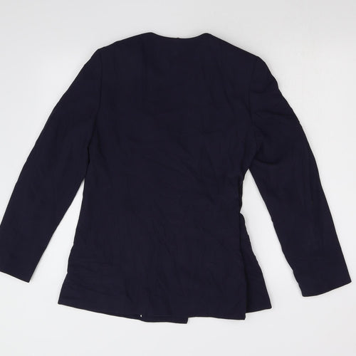 M&S Womens Blue   Jacket Suit Jacket Size 12