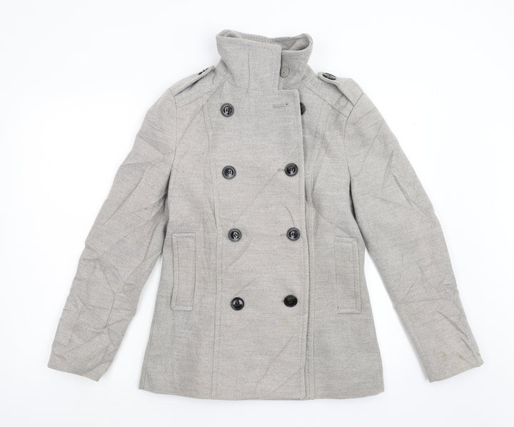 H&M Womens Grey   Jacket  Size 8  - g