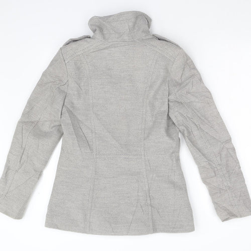 H&M Womens Grey   Jacket  Size 8  - g