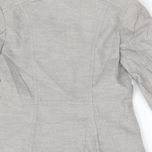 H&M Womens Grey   Jacket  Size 8  - g