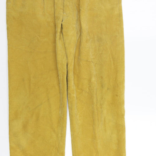 Pakeman Catto & Carter Mens Beige  Corduroy Trousers  Size 32 L31 in