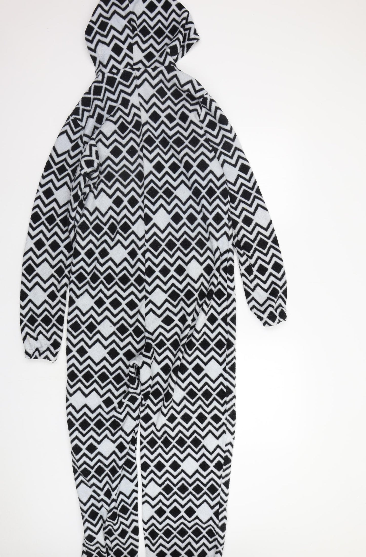 Preworn Mens Grey Geometric   Bodysuit Size M  - Onesie