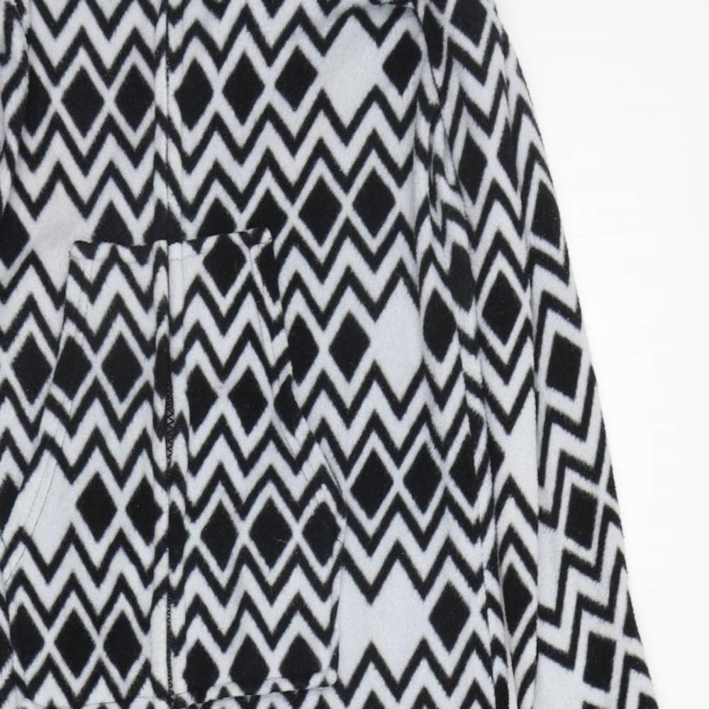 Preworn Mens Grey Geometric   Bodysuit Size M  - Onesie