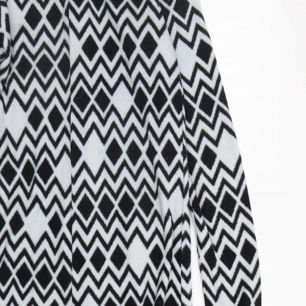 Preworn Mens Grey Geometric   Bodysuit Size M  - Onesie