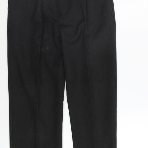 f7f Boys Black   Dress Pants Trousers Size 11 Years