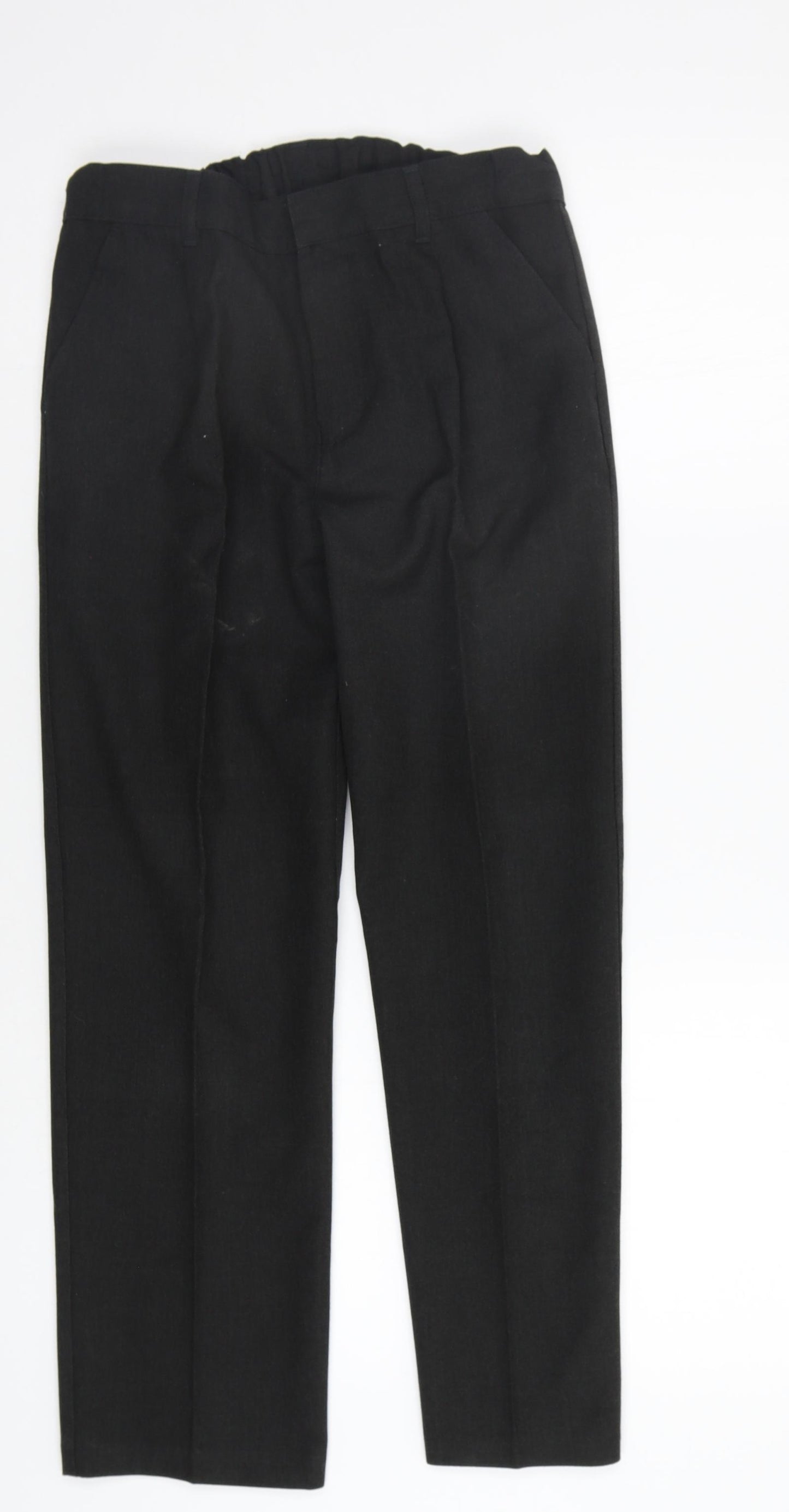 f7f Boys Black   Dress Pants Trousers Size 11 Years