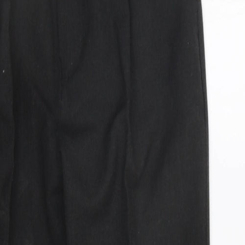 f7f Boys Black   Dress Pants Trousers Size 11 Years