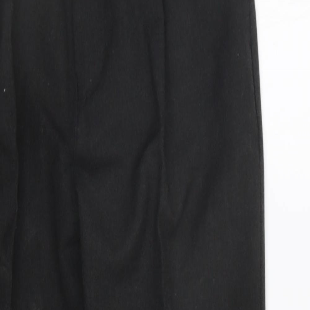 f7f Boys Black   Dress Pants Trousers Size 11 Years