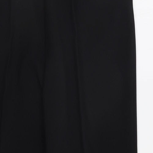 Preworn Womens Black   Trousers  Size 14 L29 in
