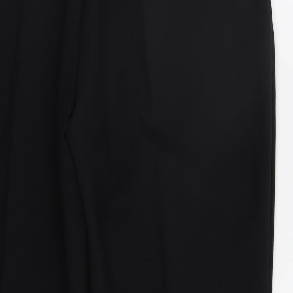 Preworn Womens Black   Trousers  Size 14 L29 in