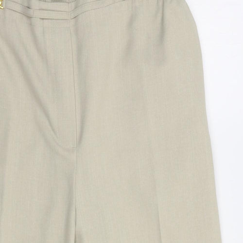 Canda Womens Beige   Cropped Trousers Size 20 L23 in
