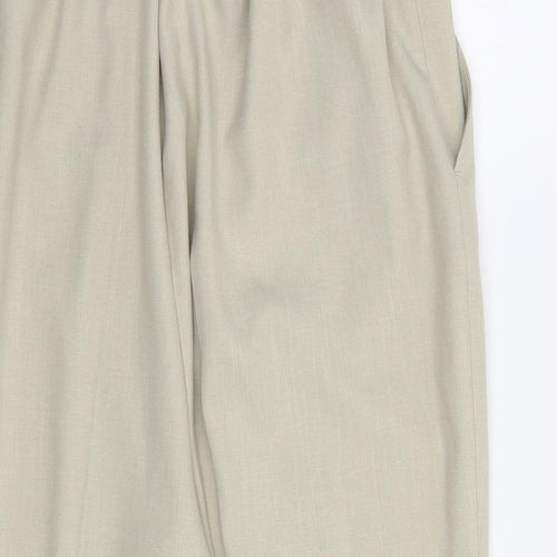 Canda Womens Beige   Cropped Trousers Size 20 L23 in
