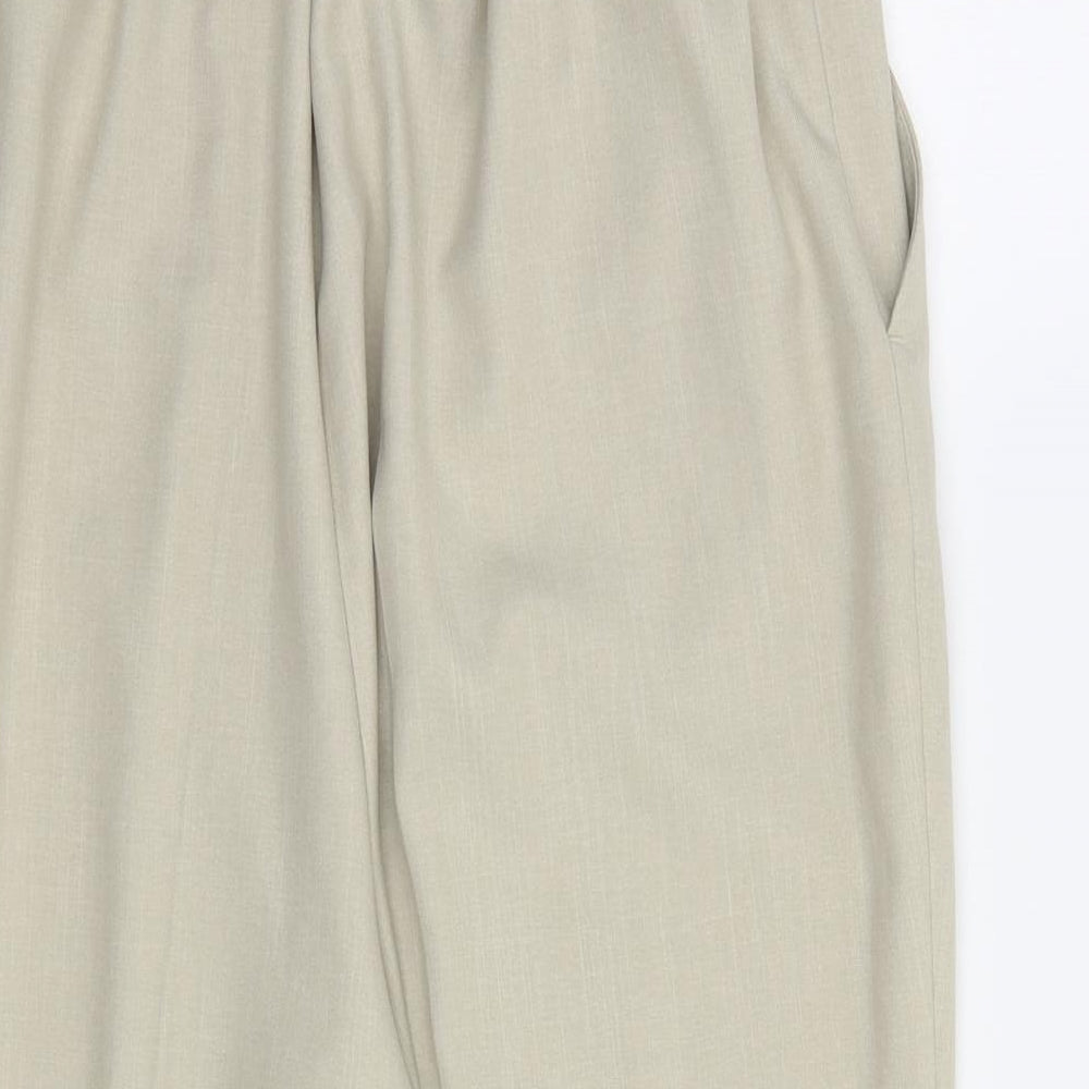 Canda Womens Beige   Cropped Trousers Size 20 L23 in