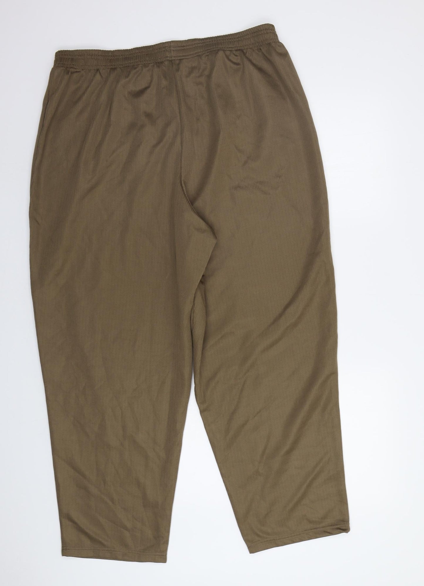 Preworn Womens Beige   Jogger Trousers Size 24 L29 in