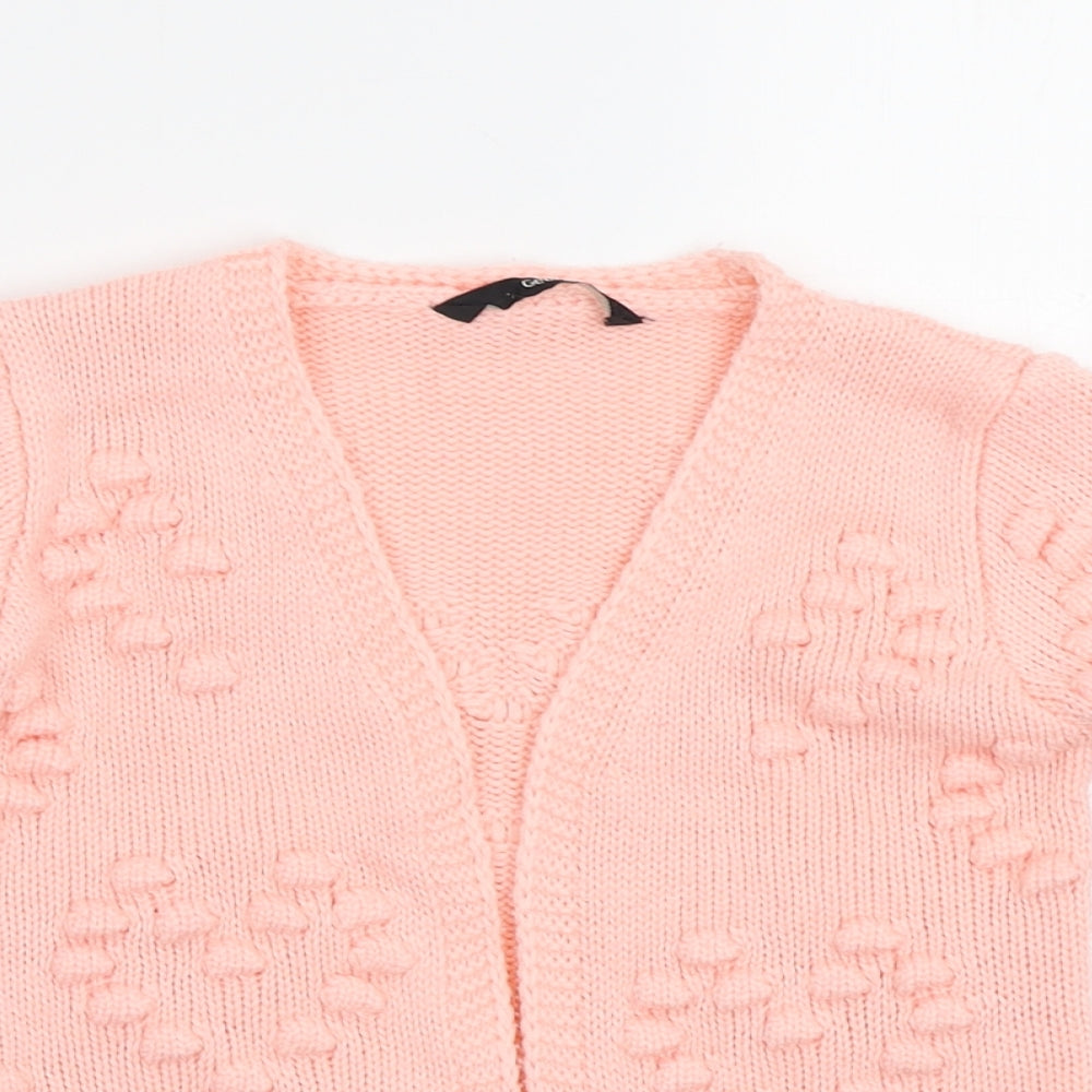 George Girls Pink   Cardigan Jumper Size 3-4 Years
