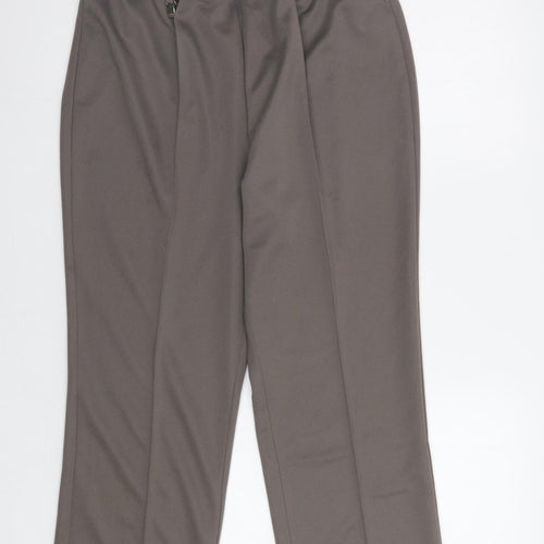 Damart Womens Beige   Trousers  Size 12 L26 in