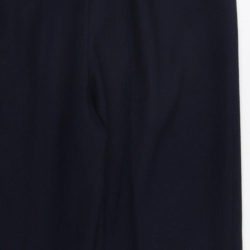 M&S Womens Blue   Trousers  Size 14 L27 in
