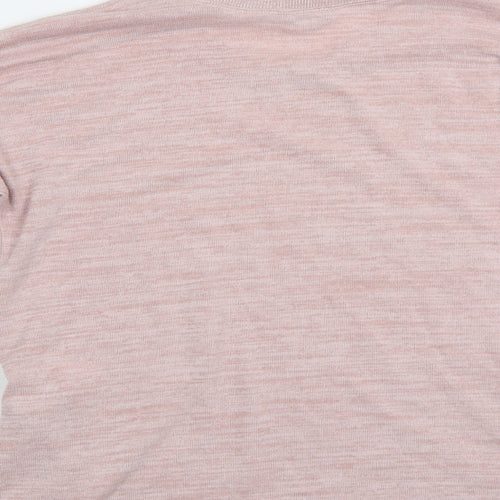 Peacocs Womens Pink   Pullover Sweatshirt Size 10