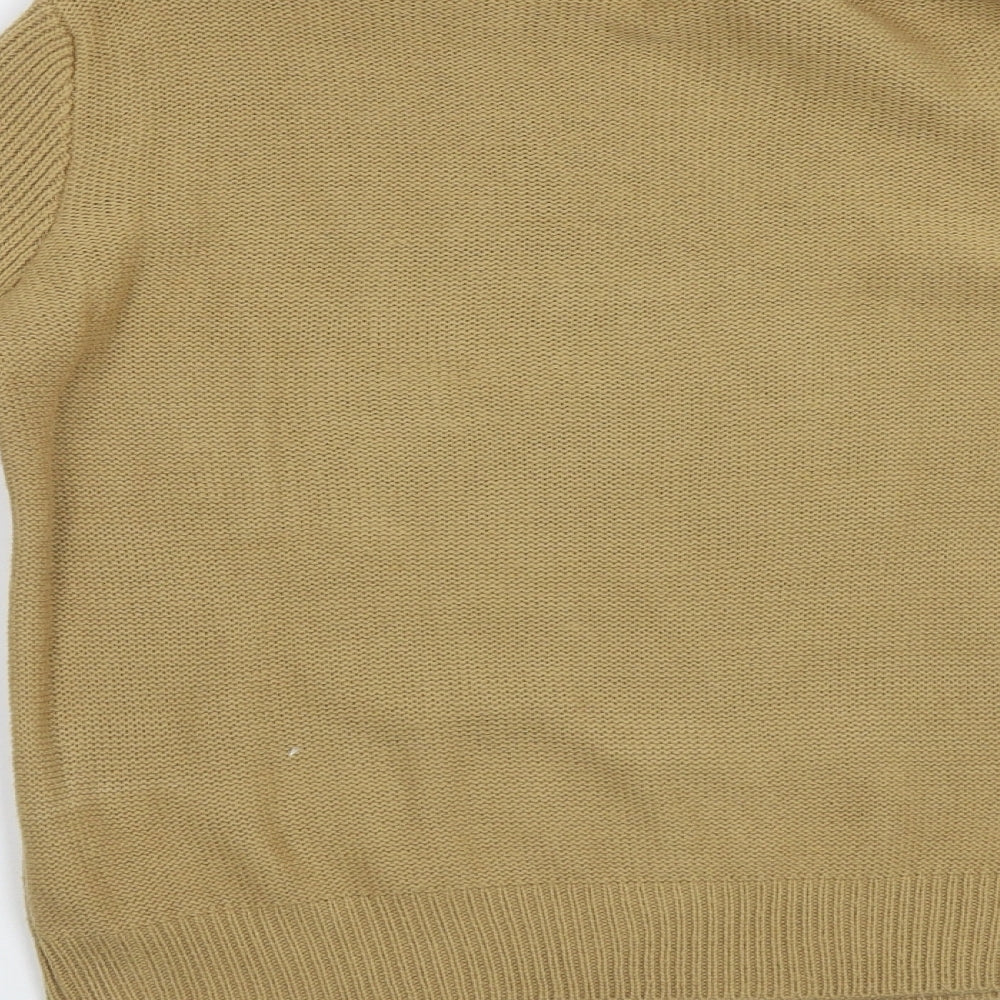 Oasis Womens Beige   Pullover Jumper Size S