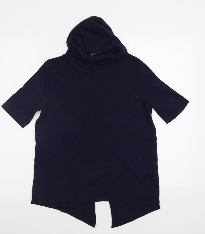 Miss Selfridge Womens Blue Pullover Jumper Size 10